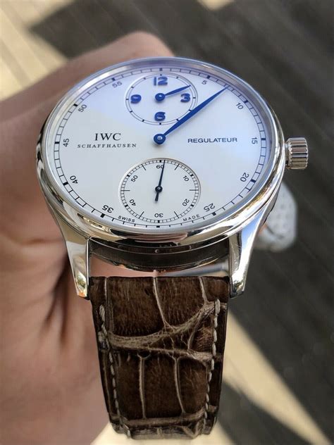 iwc regulateur price|iwc portuguese regulateur watch.